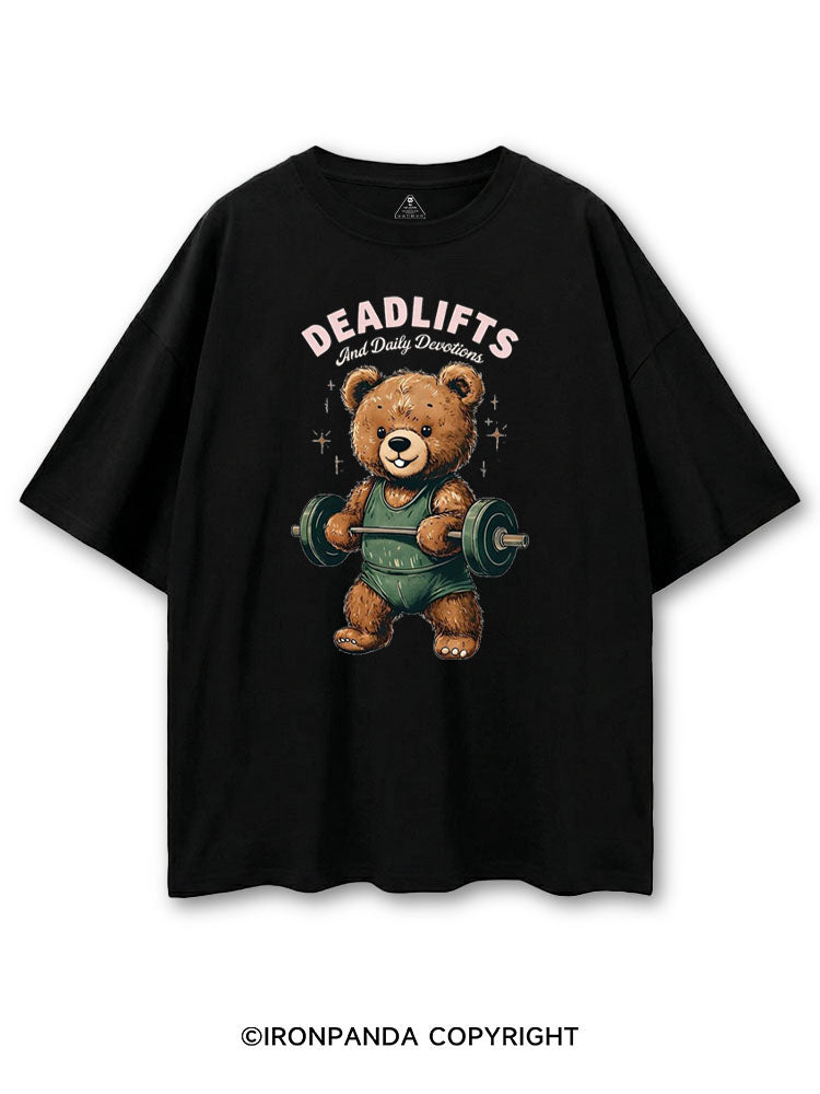 DEADLIFTS AND DAILY DEVOTIONS COTTON PUMP COVER
