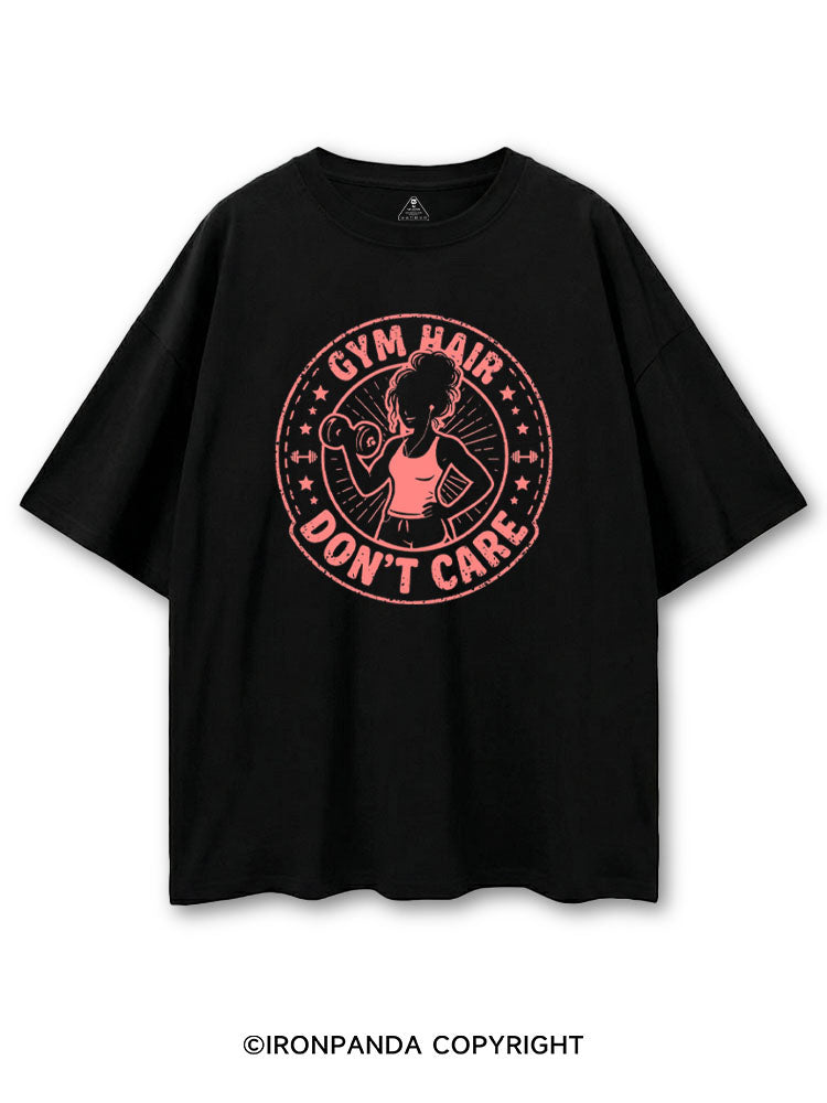 GYM HAIR DON'T CARE STRONG LIFE COTTON PUMP COVER