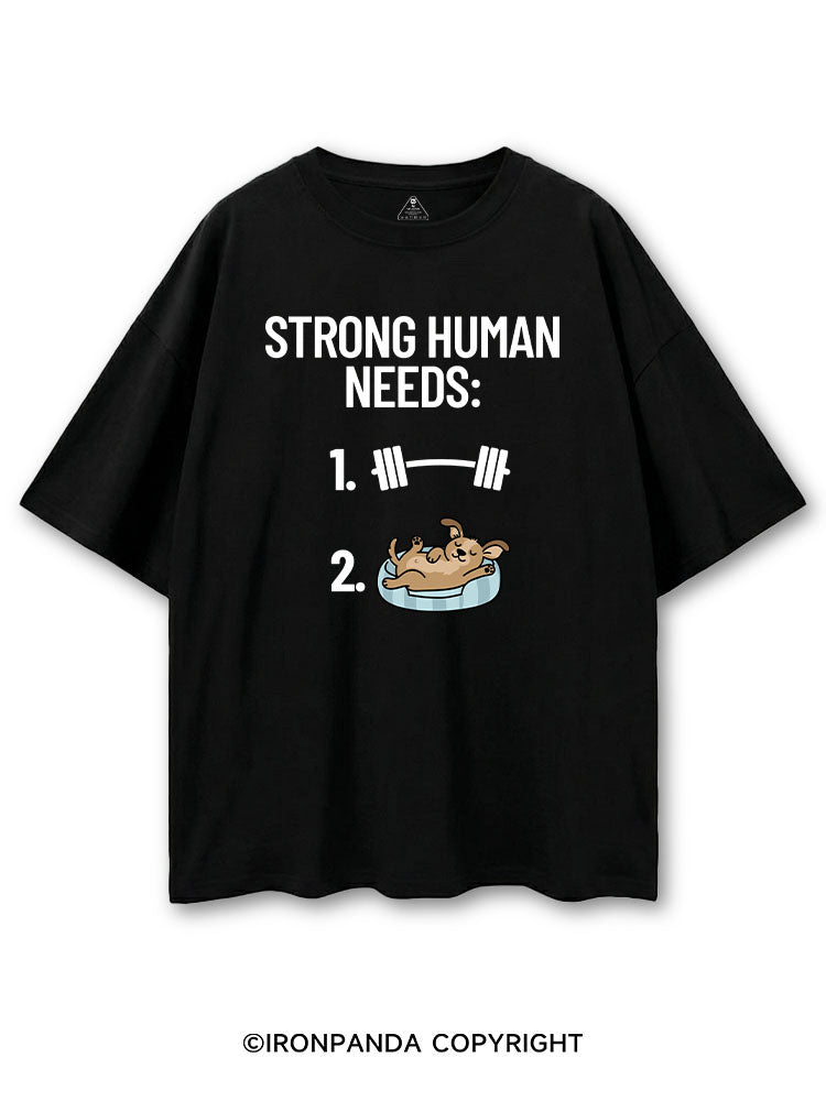 STRONG HUMAN NEEDS GYM & DOG COTTON PUMP COVER