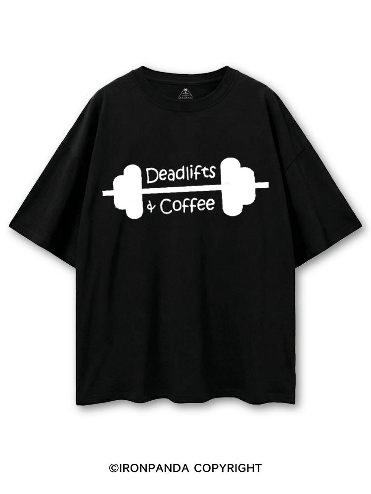 DEADLIFTS & COFFEE WORKOUT COTTON PUMP COVER