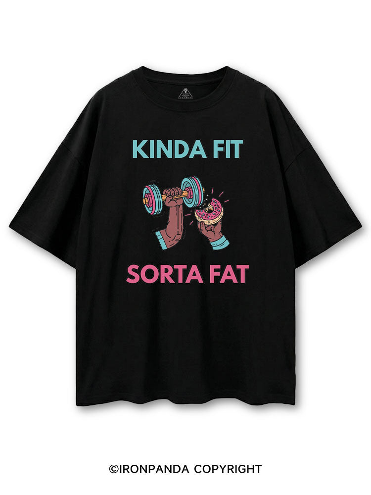 KINDA FIT SORTA FAT DONUT LOVER COTTON PUMP COVER