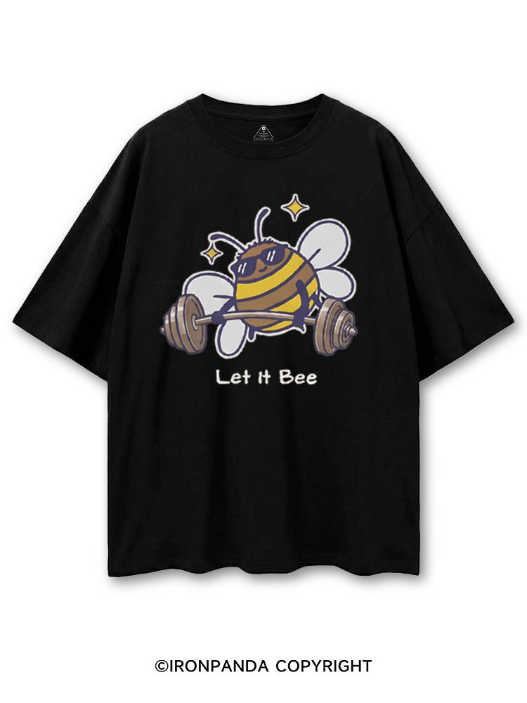 LET IT BEE FUNNY WORKOUT COTTON PUMP COVER