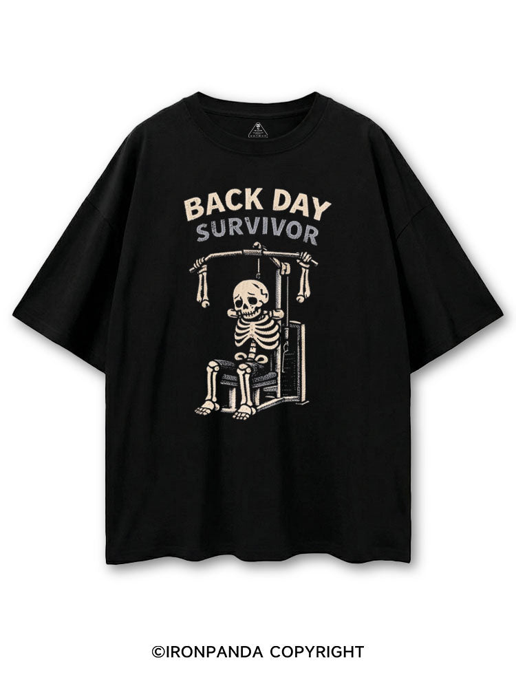 BACK DAY SURVIVOR SKELETON COTTON PUMP COVER