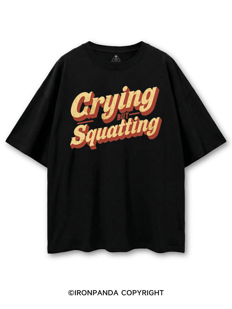 CRYING BUT SQUATTING COTTON PUMP COVER