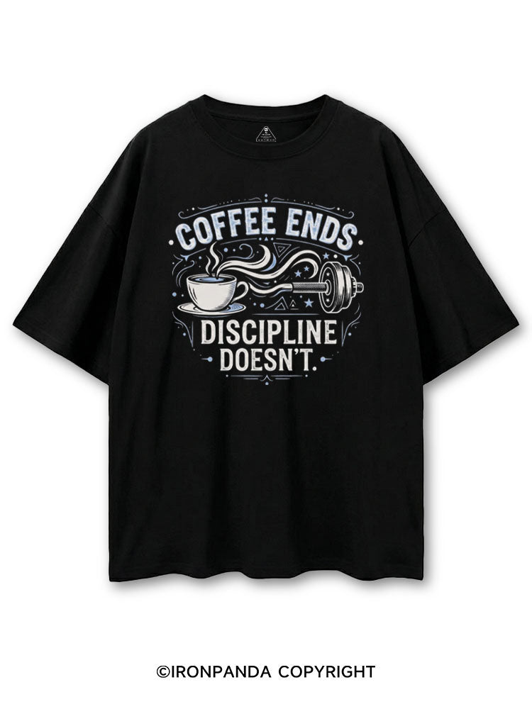 COFFEE ENDS DISCIPLINE DOESN'T COTTON PUMP COVER