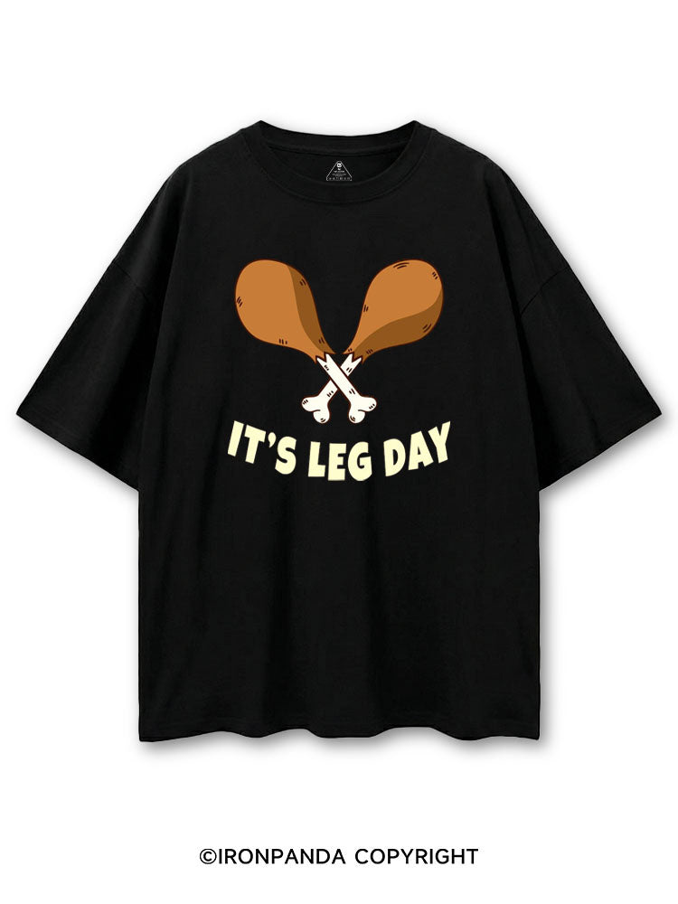 IT'S LEG DAY CHICKEN COTTON PUMP COVER