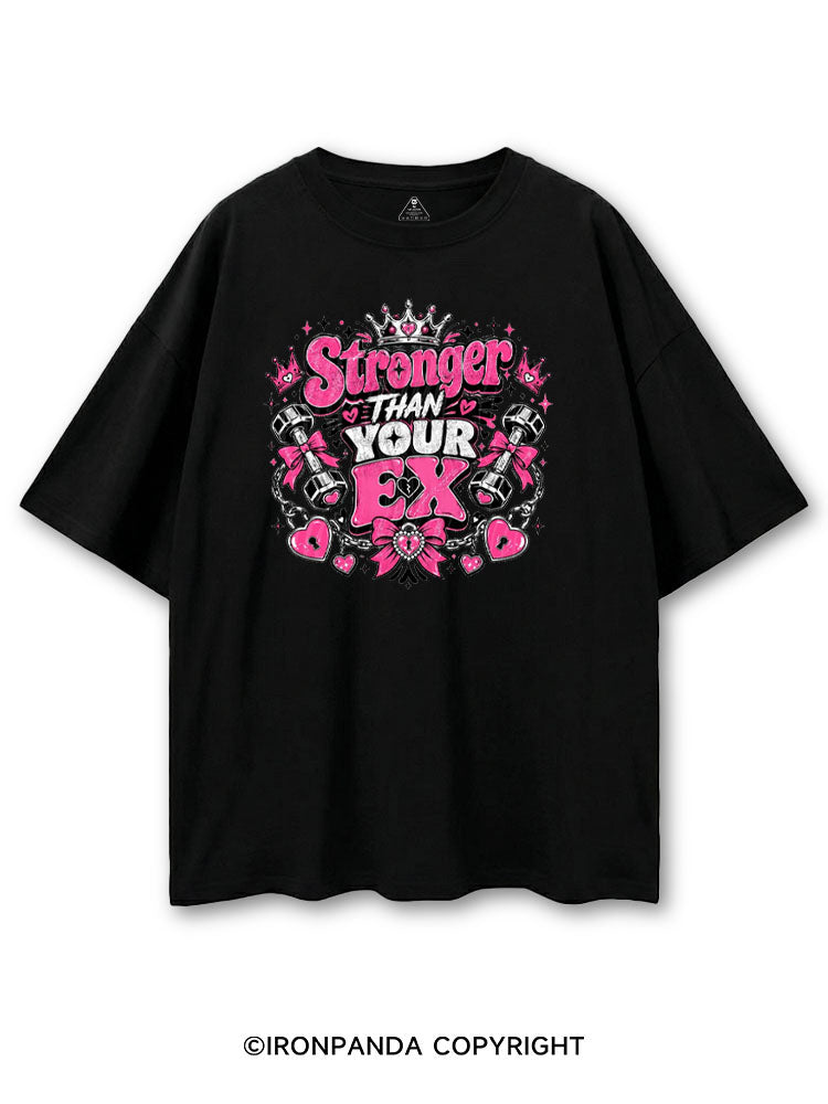 STRONGER THAN YOUR EX WORKOUT COTTON PUMP COVER