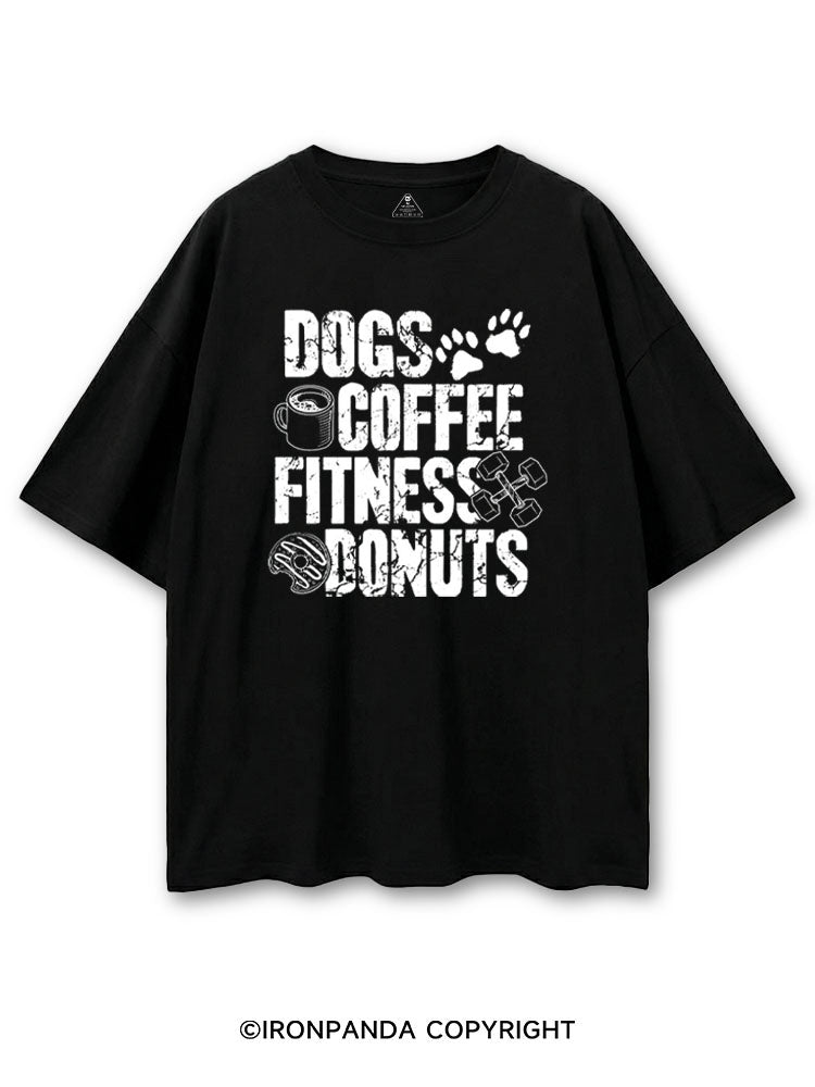 DOGS COFFEE FITNESS DONUTS COTTON PUMP COVER