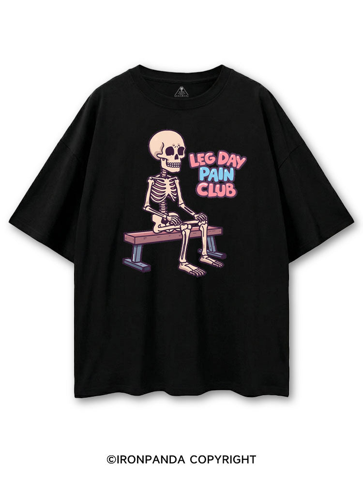 LEG DAY PAIN CLUB COTTON PUMP COVER