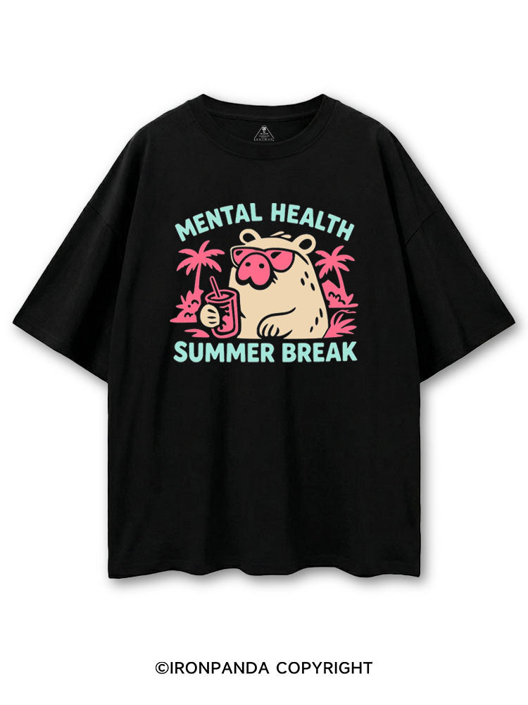 MENTAL HEALTH SUMMER BREAK CAPYBARA COTTON PUMP COVER