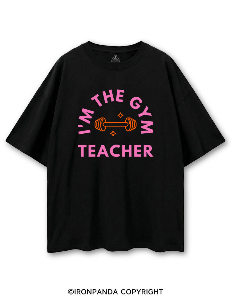 I'M THE GYM TEACHER COTTON PUMP COVER