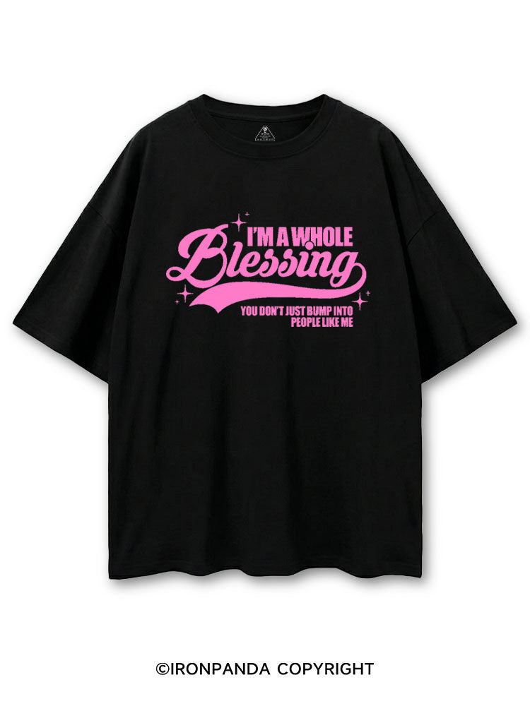 I'M A WHOLE BLESSING COTTON PUMP COVER