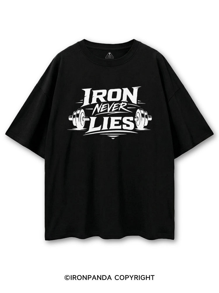 IRON NEVER LIES COTTON PUMP COVER