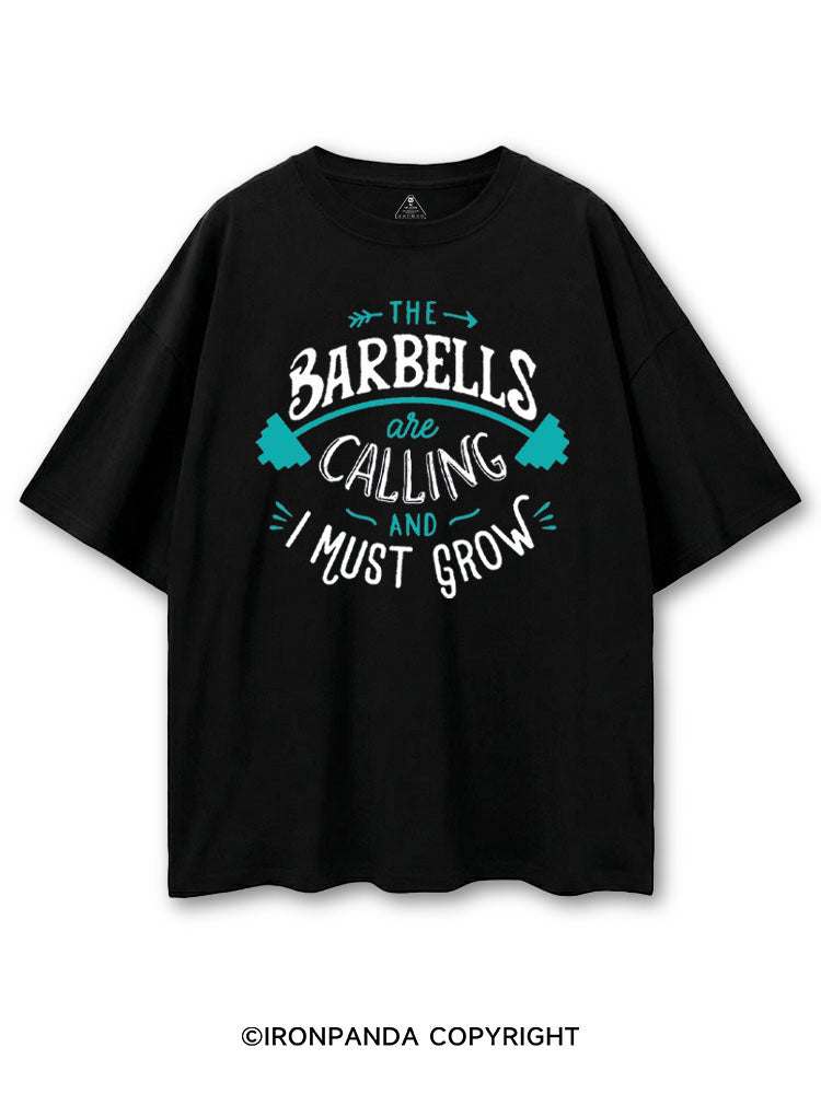 THE BARBELLS ARE CALLING AND I MUST GROW COTTON PUMP COVER