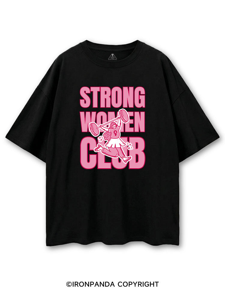 STRONG WOMEN CLUB COTTON PUMP COVER