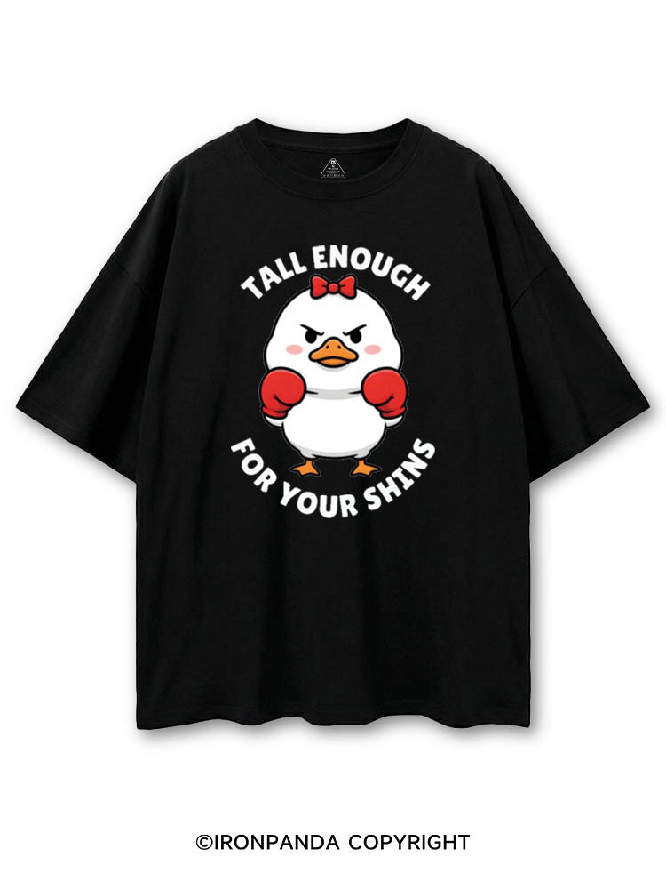 TALL ENOUGH FOR YOUR SHINS COTTON PUMP COVER