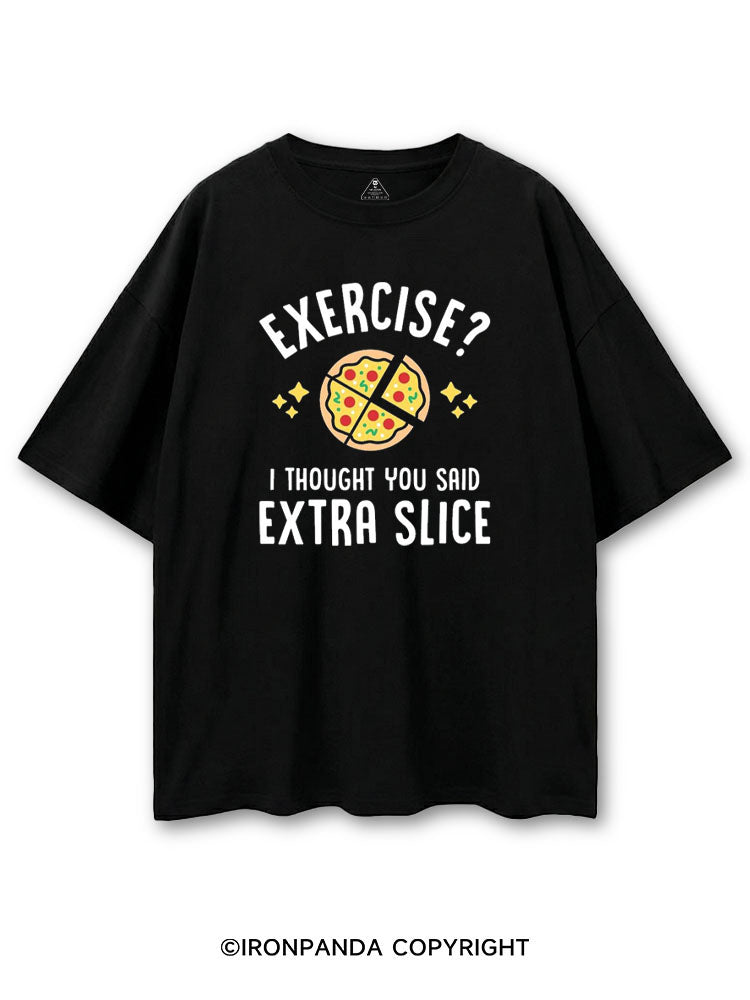 EXERCISE? I THOUGHT YOU SAID EXTRA SLICE COTTON PUMP COVER