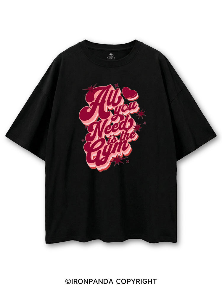 ALL YOU NEED IS THE GYM COTTON PUMP COVER