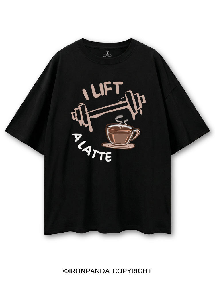 I LIFT A LATTE COTTON PUMP COVER