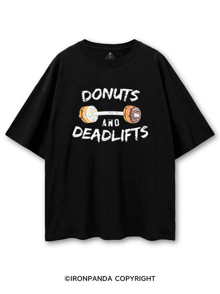 DONUTS AND DEADLIFTS COTTON PUMP COVER