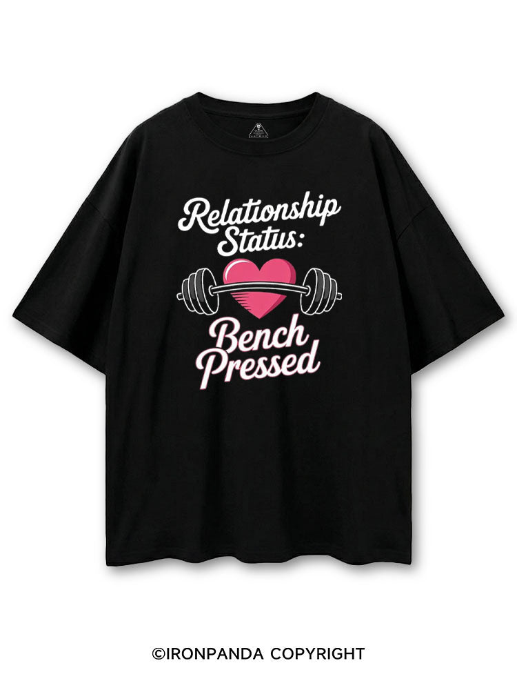 RELATIONSHIP STATUS BENCH PRESSED COTTON PUMP COVER