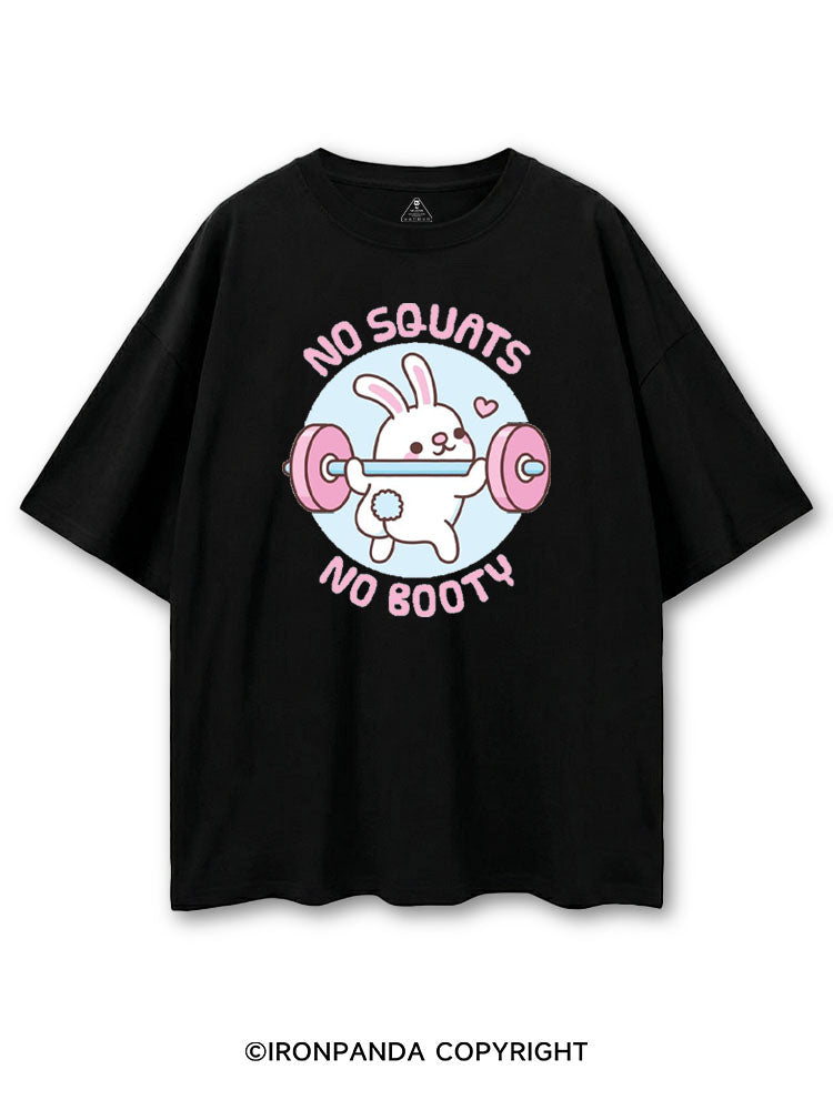 NO SQUATS NO BOOTY BUNNY COTTON PUMP COVER