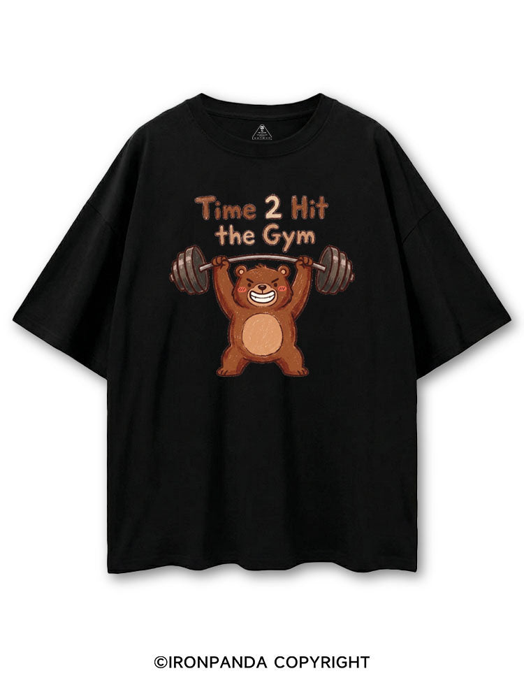 TIME 2 HIT THE GYM COTTON PUMP COVER