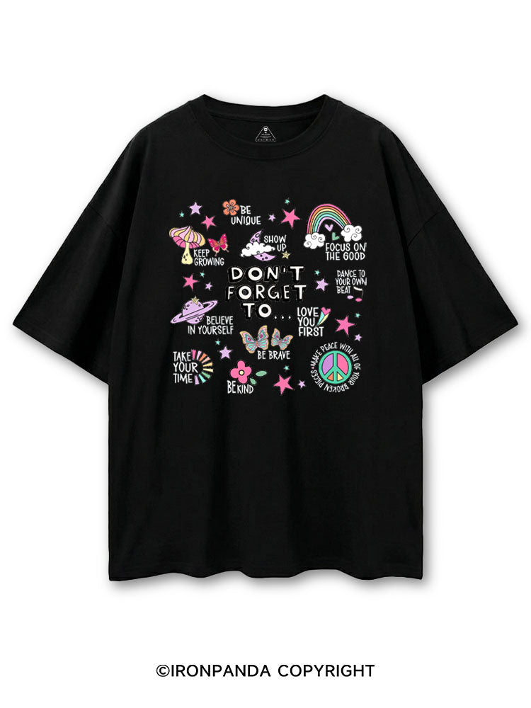 DON'T FORGET TO... COTTON PUMP COVER
