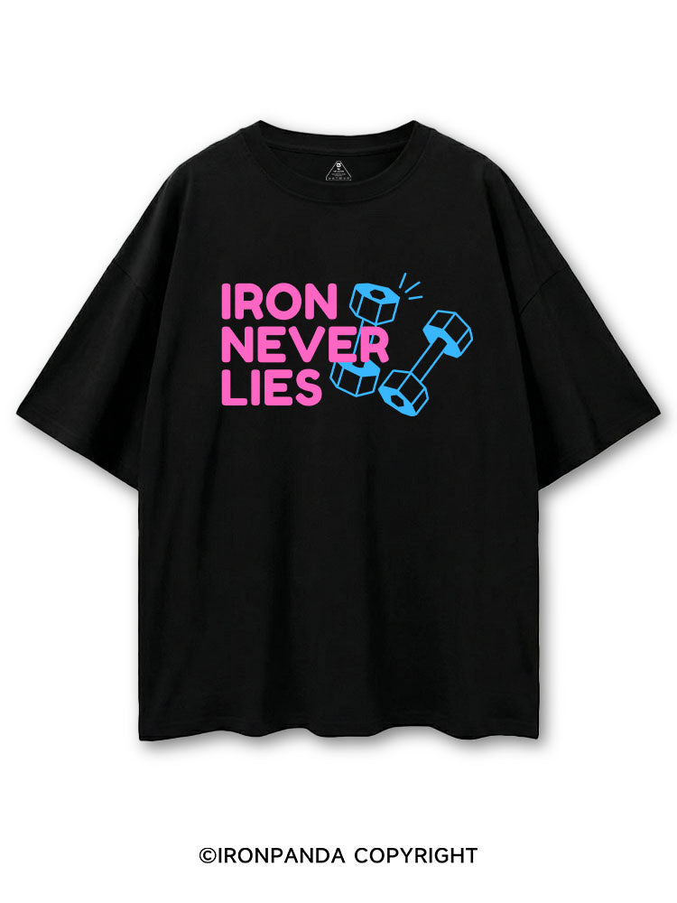 IRON NEVER LIES COTTON PUMP COVER