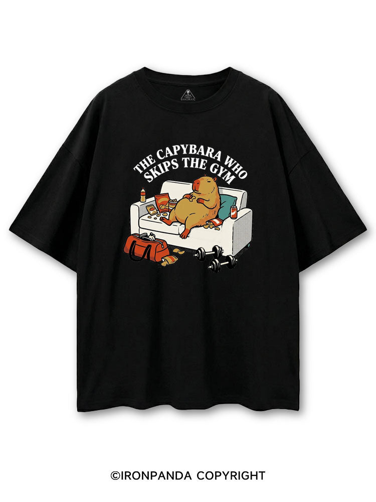 THE CAPYBARA WHO SKIPS THE GYM COTTON PUMP COVER
