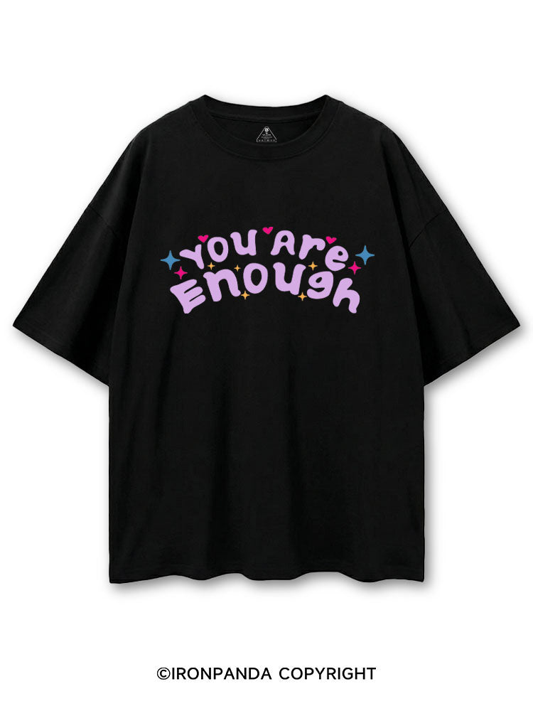 YOU ARE ENOUGH GYM COTTON PUMP COVER