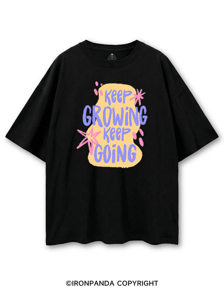 KEEP GROWING KEEP GOING COTTON PUMP COVER
