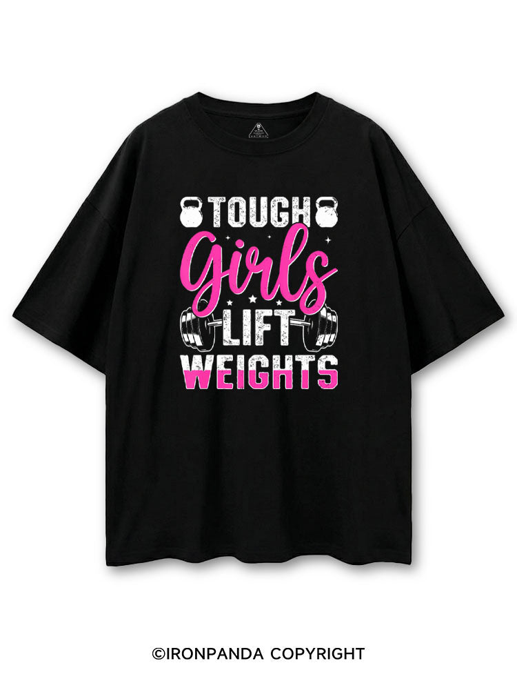 TOUGH GIRLS LIFT WEIGHTS COTTON PUMP COVER
