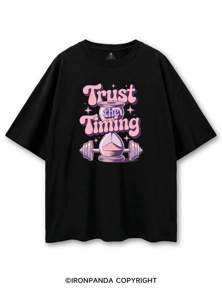 TRUST THE TIMING COTTON PUMP COVER
