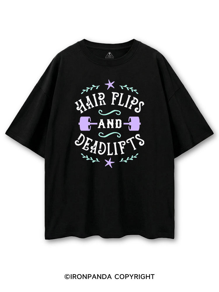 HAIR FLIPS AND DEADLIFTS COTTON PUMP COVER