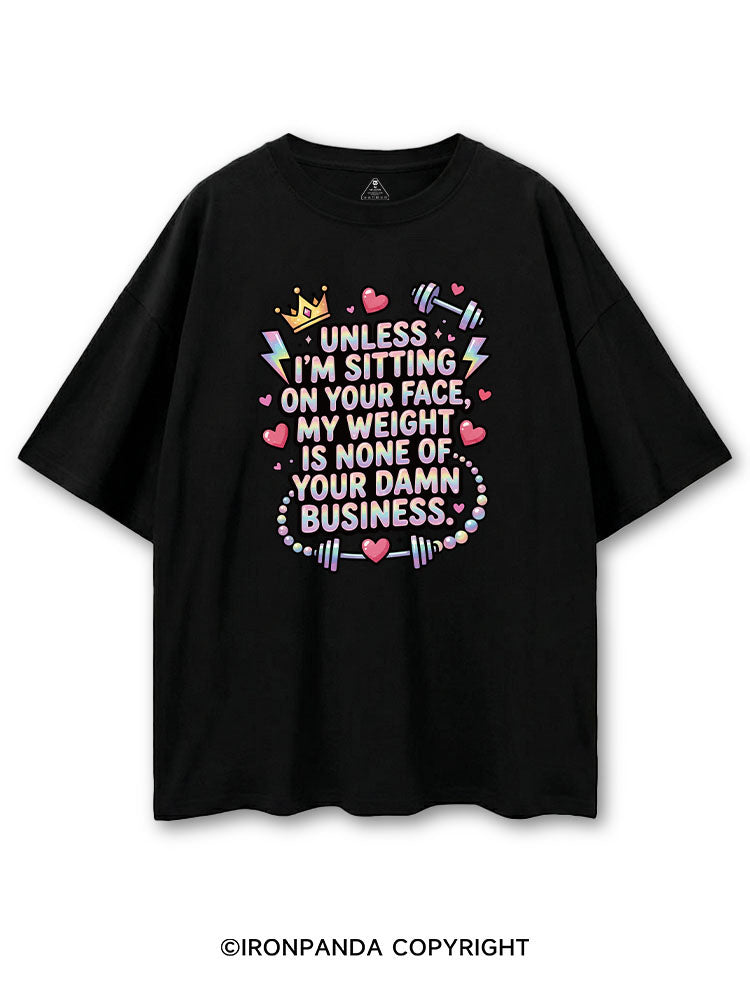Unless I’m sitting on your face COTTON PUMP COVER
