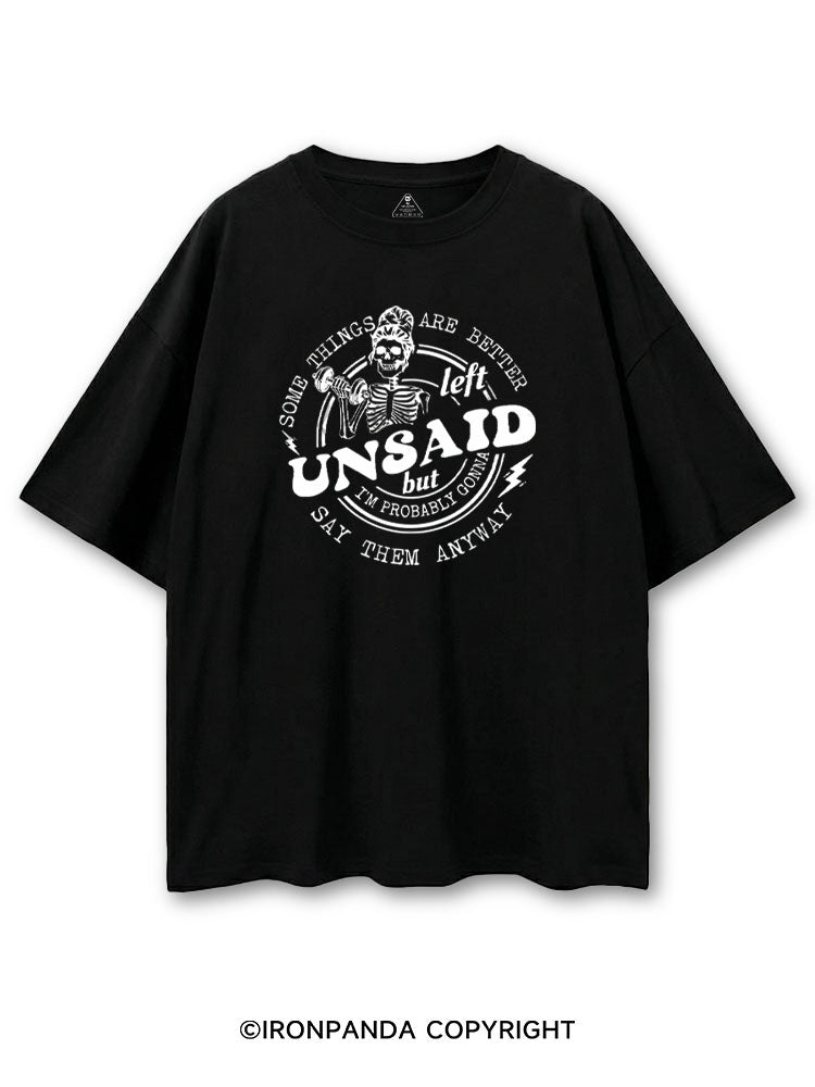SOME THINGS ARE BETTER LEFT UNSAID BUT I'M PROBABLY GONNA SAY THEM ANYWAY COTTON PUMP COVER
