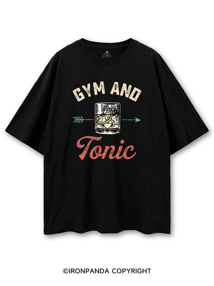 GYM AND TONIC GIN COTTON PUMP COVER