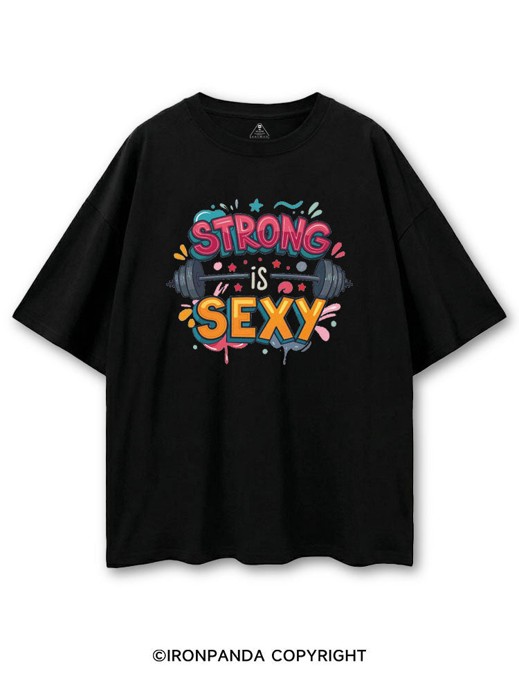 STRONG IS SEXY COTTON PUMP COVER