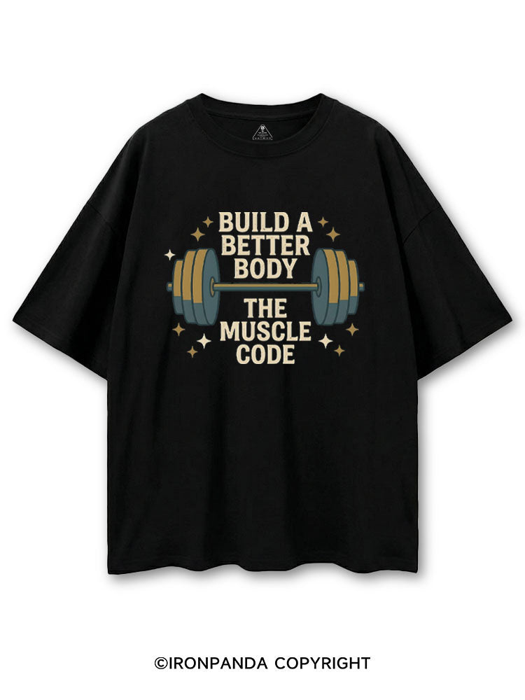 BUILD A BETTER BODY THE MUSCLE CODE COTTON PUMP COVER