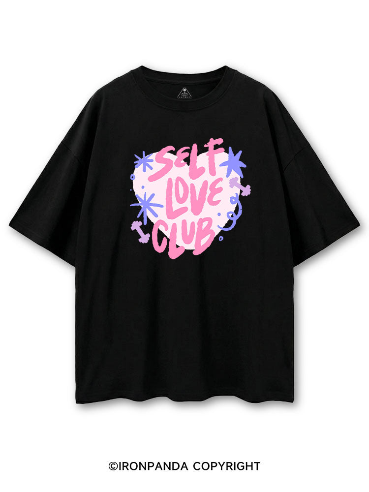 SELF LOVE GYM CLUB COTTON PUMP COVER