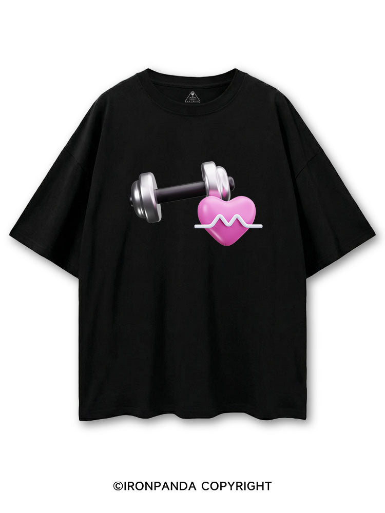 IRON HEARTBEAT COTTON PUMP COVER