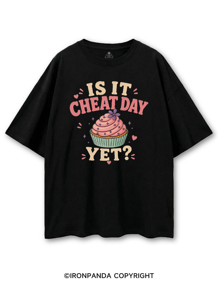 IS IT CHEAT DAY YET? COTTON PUMP COVER