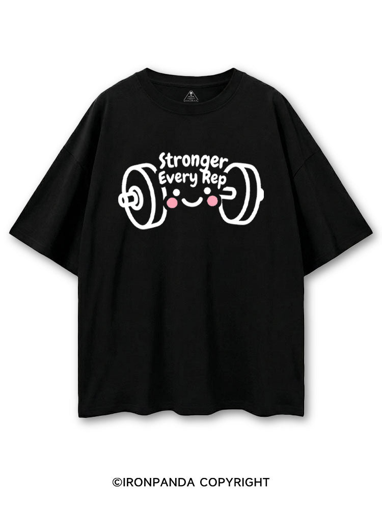 STRONGER EVERY REP COTTON PUMP COVER
