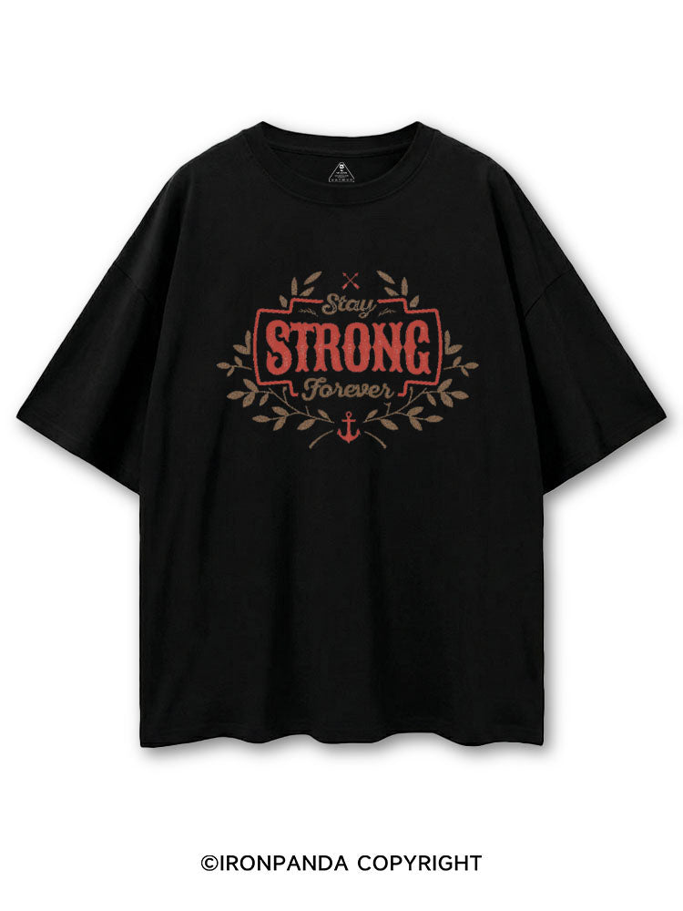 STAY STRONG FOREVER COTTON PUMP COVER