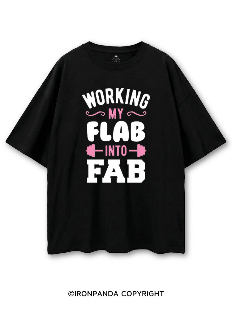 WORKING MY FLAB INTO FAB COTTON PUMP COVER