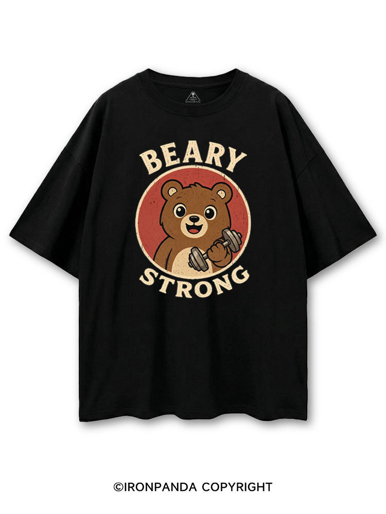 BEARY STRONG BEAR SWOLE COTTON PUMP COVER
