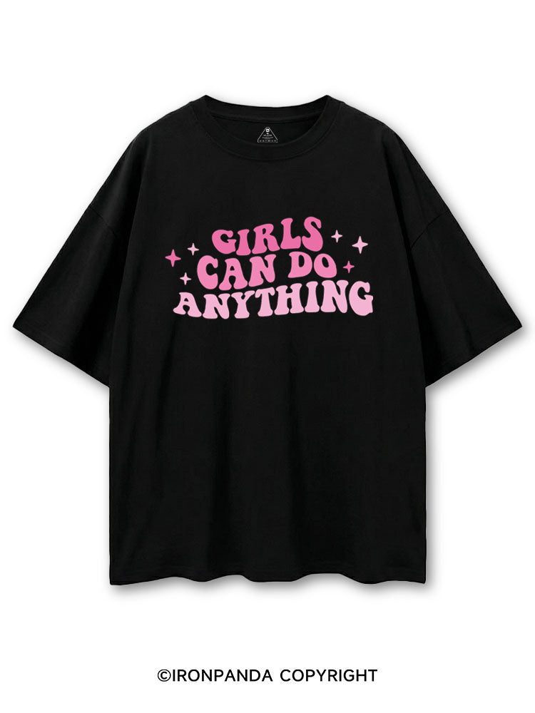 GIRLS CAN DO ANYTHING COTTON PUMP COVER