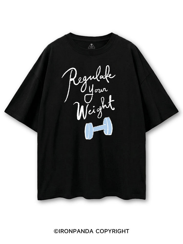REGULATE YOUR WEIGHT COTTON PUMP COVER
