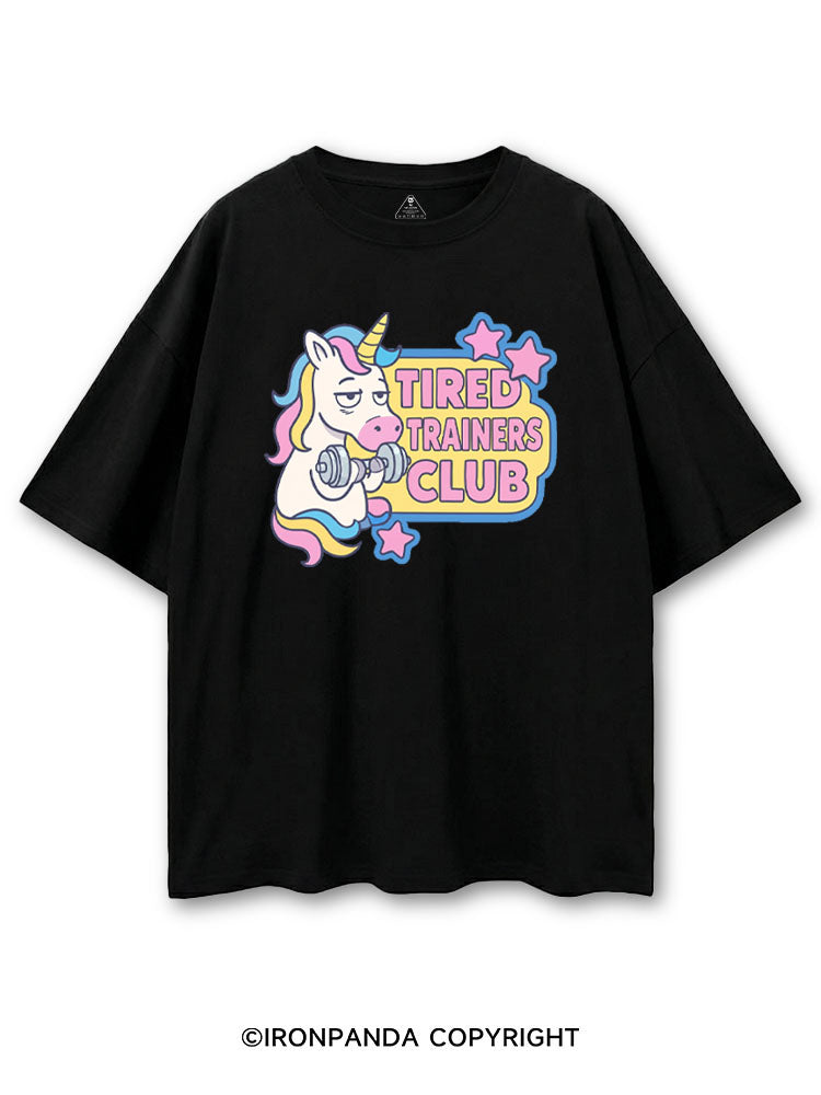 TIRED TRAINERS CLUB COTTON PUMP COVER